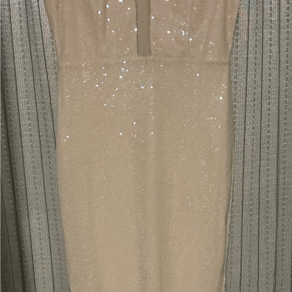 Windsor Cream Sequin Dress - Picture 3 of 7